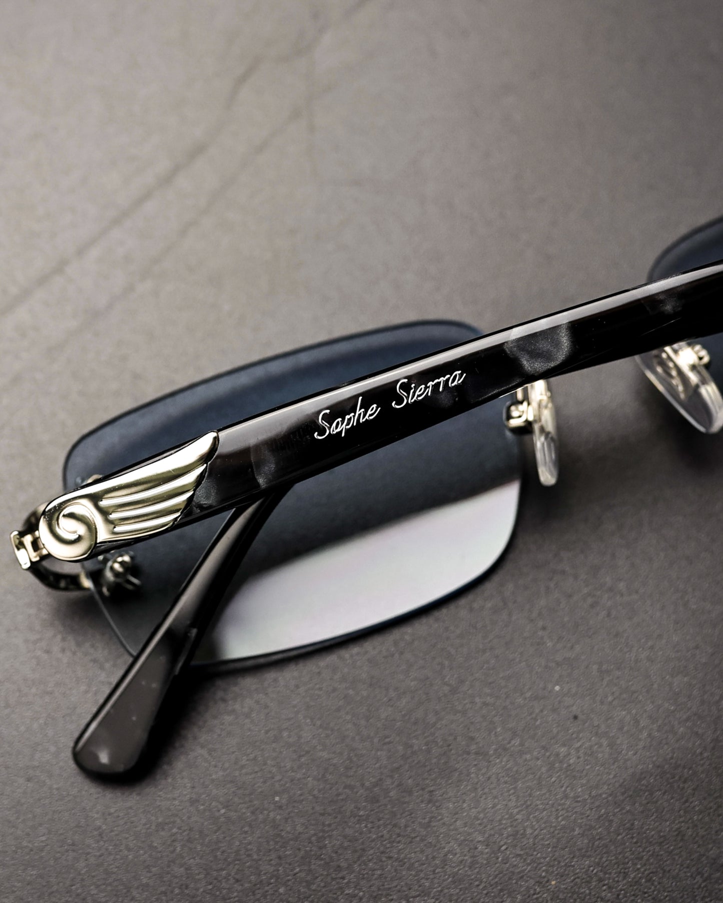 18K WHITE GOLD BLACK MARBLE (NEW ARRIVAL)