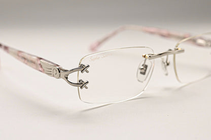 18K WHITE GOLD PINK PEARL (NEW ARRIVAL)
