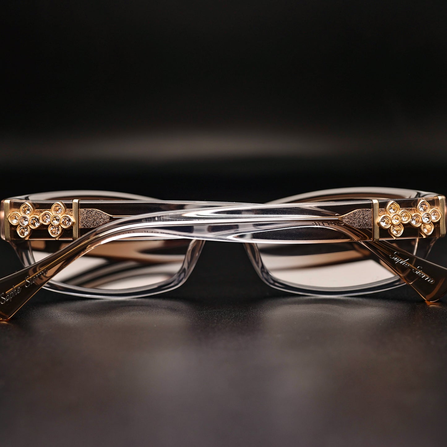 Cross Floret Brown Transparent (NEW ARRIVAL)