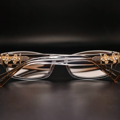 Cross Floret Brown Transparent (NEW ARRIVAL)