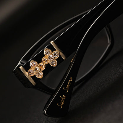 Cross Floret Black (NEW ARRIVAL)