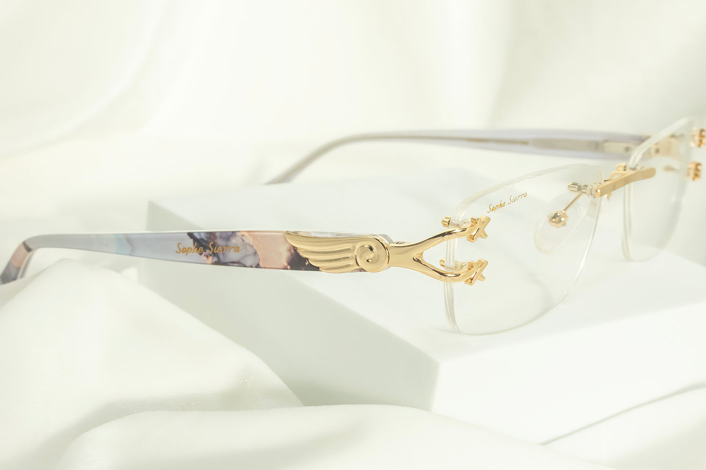 GOLD MARBLE RIMLESS