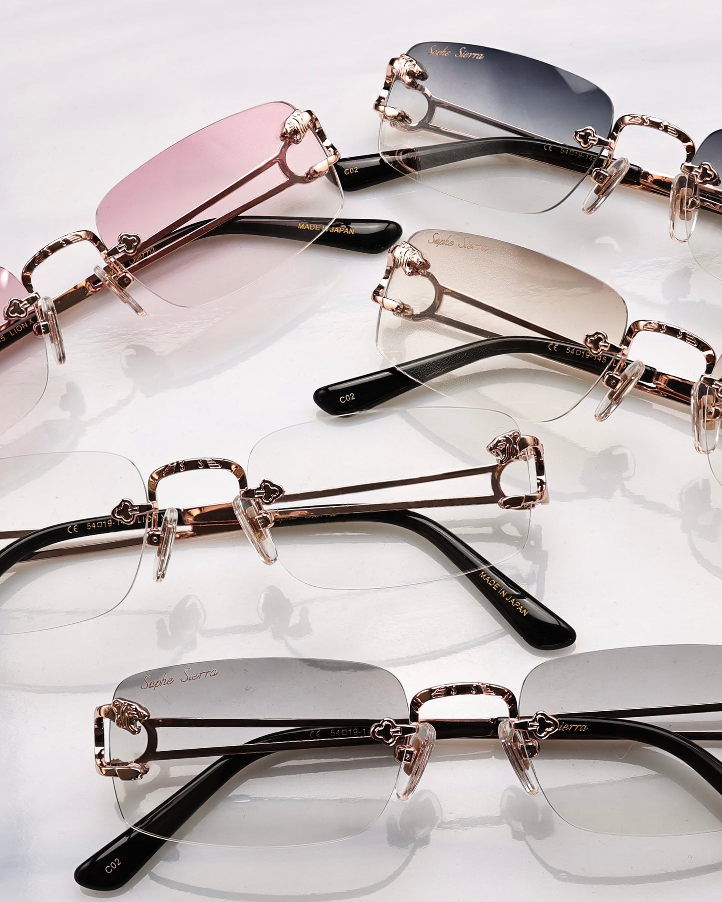 18K ROSE GOLD LION X