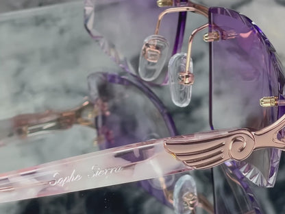 18K ROSE GOLD PINK PEARL