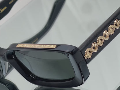 18K GEM CUT INFINITY SAINTS - YELLOW GOLD