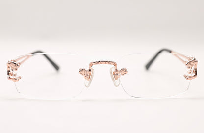 18K ROSE GOLD LION X