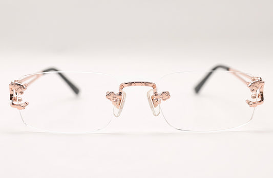 18K ROSE GOLD LION X