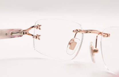 18K ROSE GOLD PINK PEARL