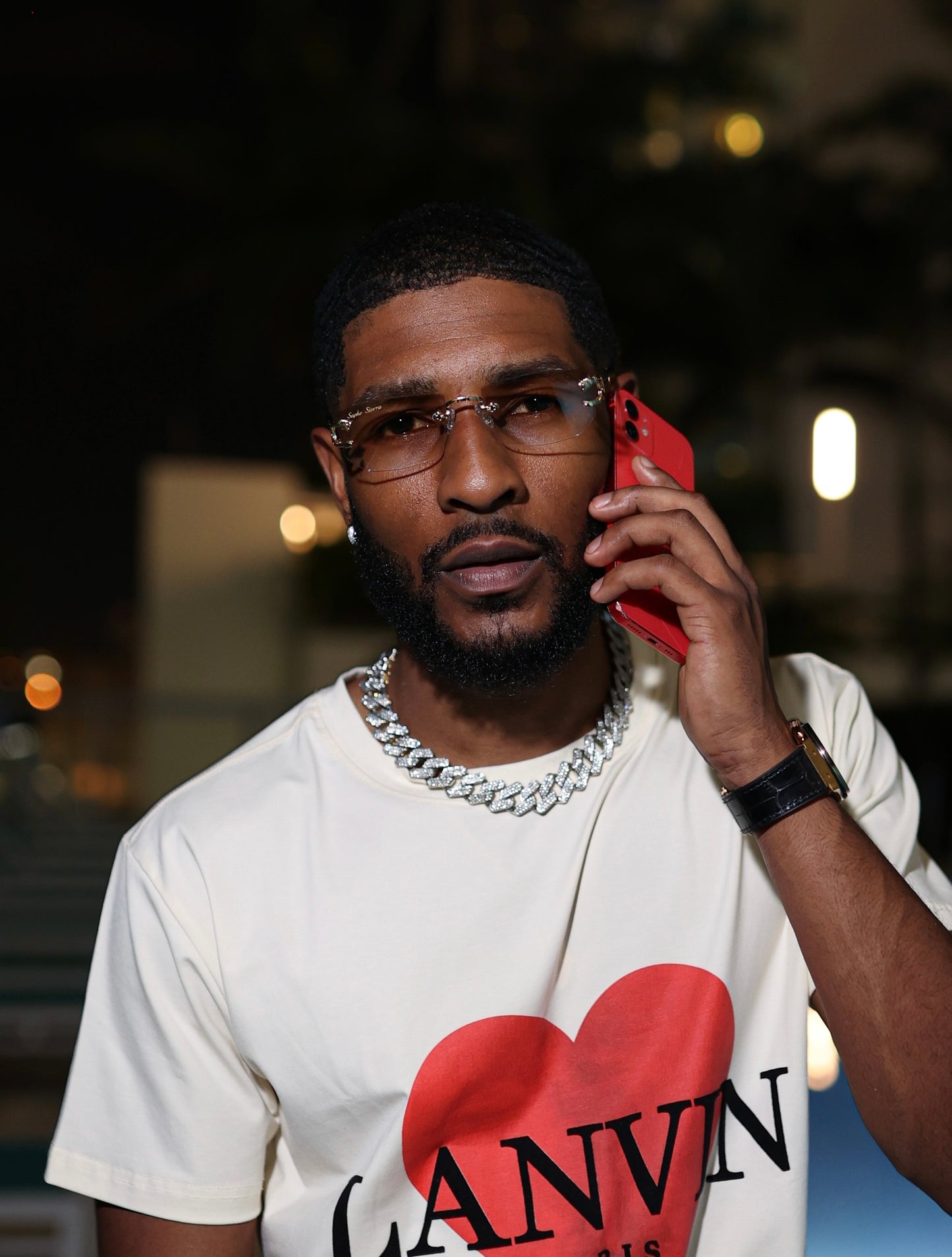 custom lenses rimless glasses