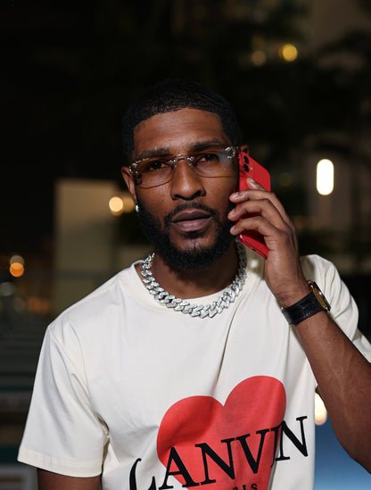 custom lenses rimless glasses