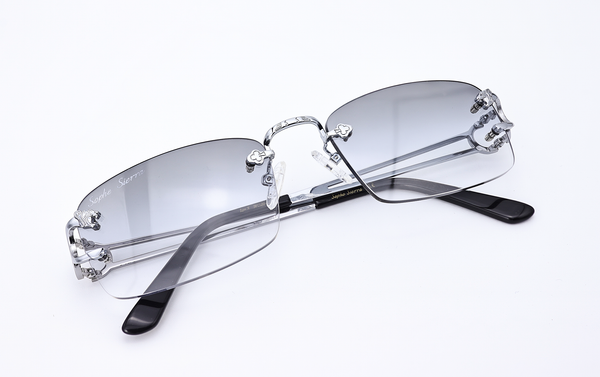 custom lenses rimless glasses 